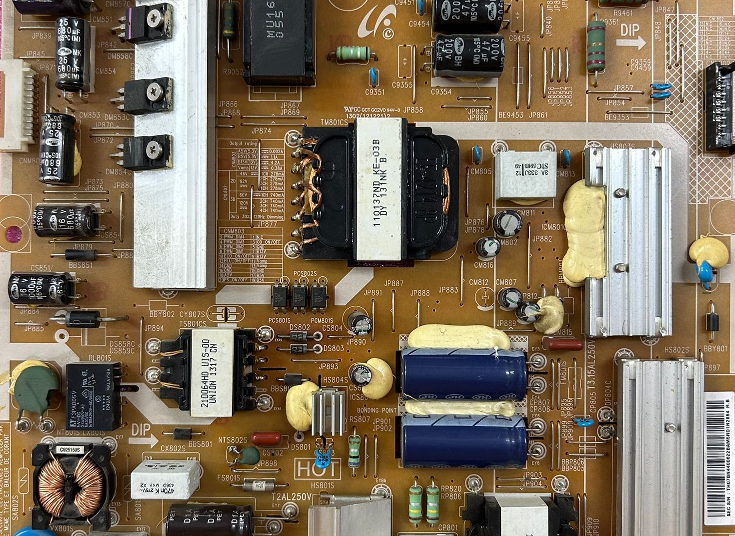 SAMSUNG  TV Power Değişimi, SAMSUNG TV Power Onarımı